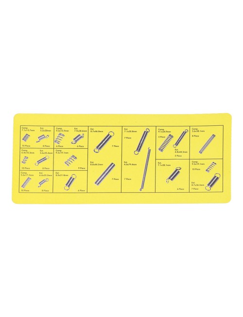 Kit de 150 muelles tamaños varios