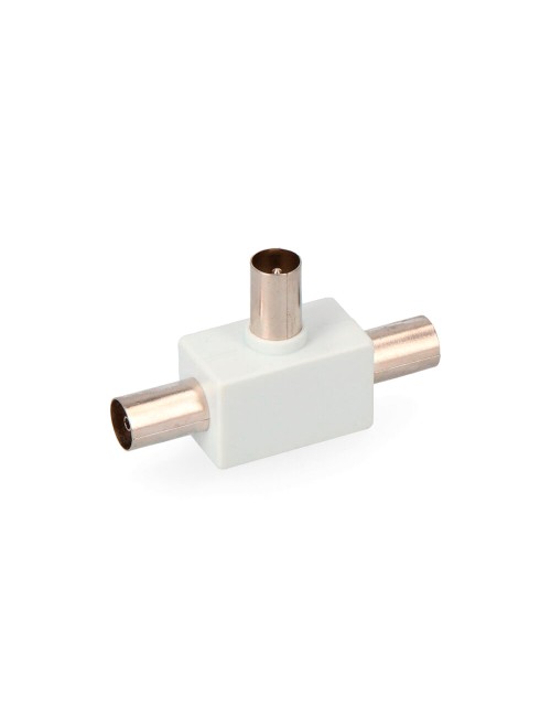 Derivador tv 1 clavija + 2 bases retractilado