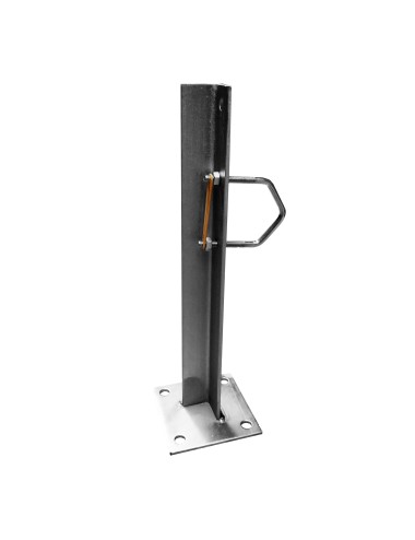 Soporte de mastil para pared atornillable en "l" 300mm