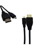Conexion hdmi a micro hdmi alta velocidad 1.4 macho macho 1m