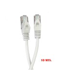 Cable utp cat.5e latiguillo rj45 "outex" 10 m