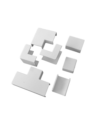 Kit accesorios para mini canal 10 x 20 mm solera kit1020