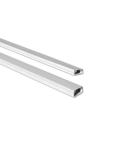 Mini canal blanca 2 m 16 x 25 mm (precio por metro)