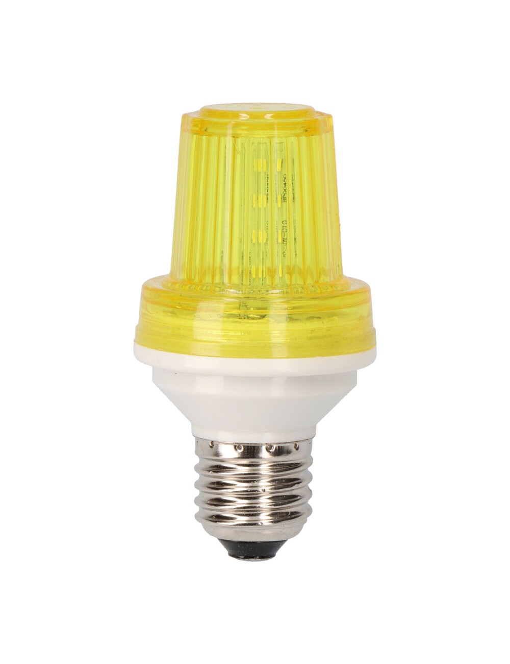 Bombilla flash led e27 1 w color amarillo