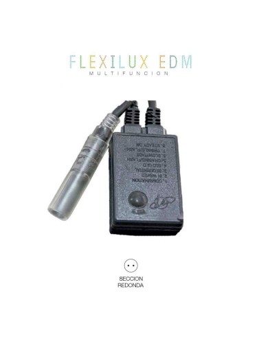 Programador tubo flexilux 2 vias ip44 máx.10,5 m
