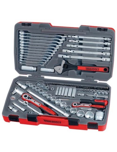 JGO DE LLAVES DE VASO COMBI 1/4"-3/8"-1/2" TM106 106 PZAS JGO DE LLAVES DE VASO COMBI 1\4"-3\8"-1\2" TM106 106 PZAS