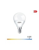 Bombilla esferica led e14 5 w 400 lm 6400 k luz fria ø4,5 x 8 cm