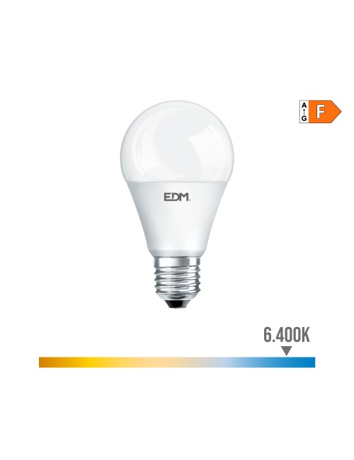Bombilla standard led e27 15 w 1521 lm 6400 k luz fria ø6 x 11 cm