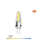 Bombilla bi-pin silicona led g4 12v 2 w 180 lm 3200 k luz calida ø10 x 37 mm