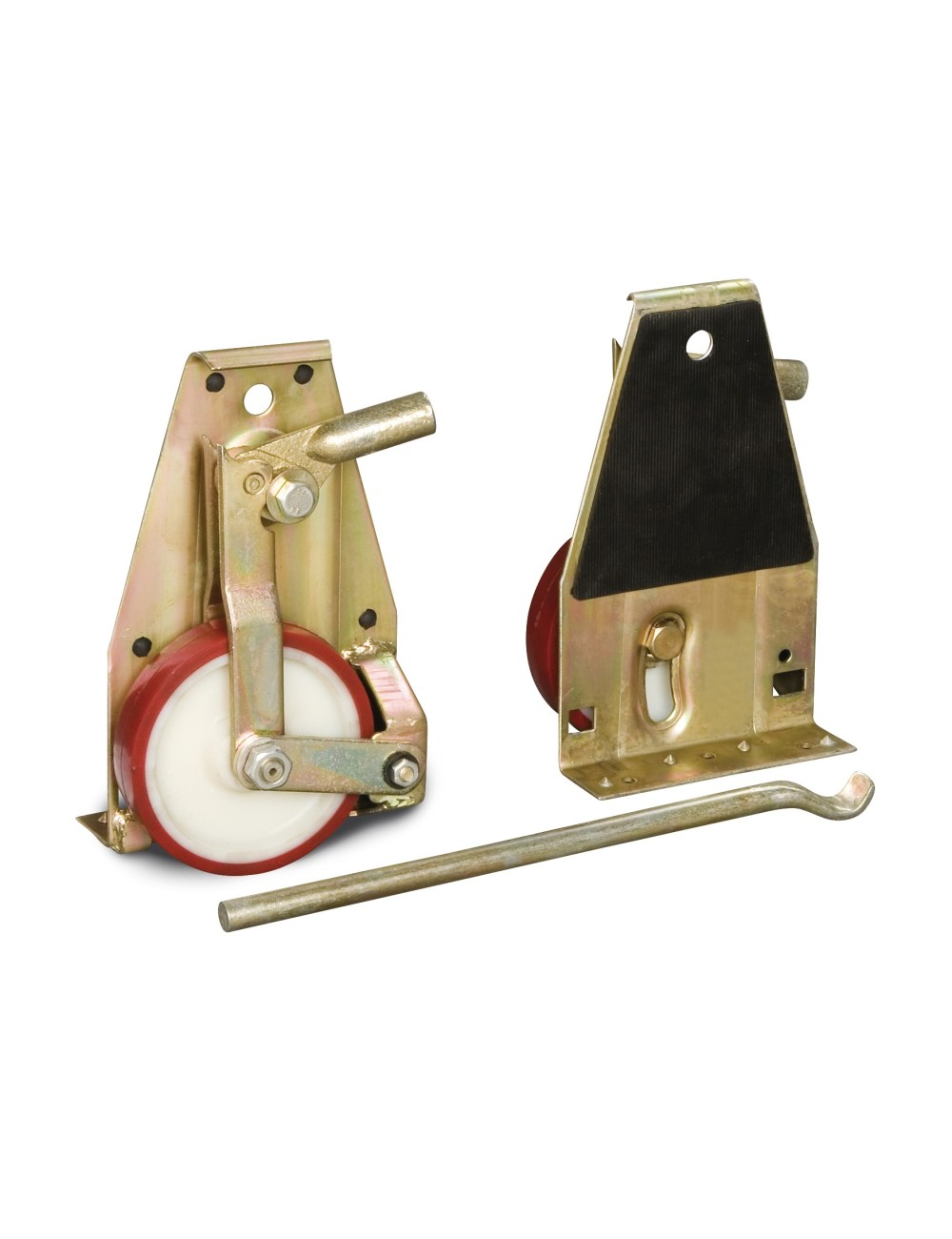 JUEGO DE 2 RUEDAS DE TRANSPORTE CON PALANCA HR 1000