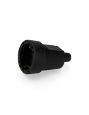 Base aérea goma 10/16a 250v t/tl 4,8mm ip44 negra (envasada)
