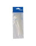 Bridas natural 3,5 x 150 mm nylon alta calidad (bolsa 25 unid.)