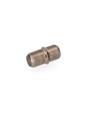Conector empalmador "f" macho-macho parabolica envasado edm