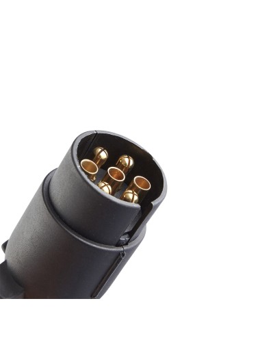 Clavija aerea macho 7 polos remolque auto