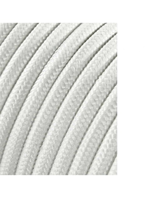 Carrete cable cordón tubular h03vv-f 2 x 0,75 mm blanco, 25 m