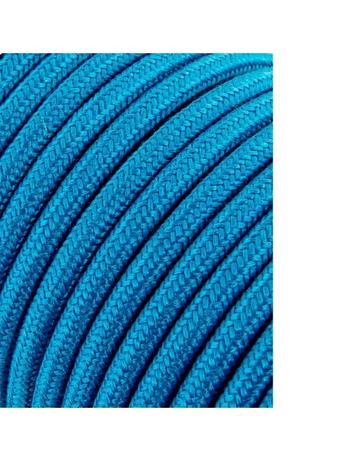 Carrete cable cordón tubular h03vv-f 2 x 0,75 mm azul claro, 25 m