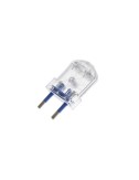 Pack 2 unidades clavija europea transparente bipolar 10a 4mm 250v
