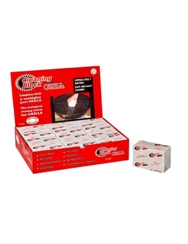 Cleaning block para barbacoa pack de 12 uds