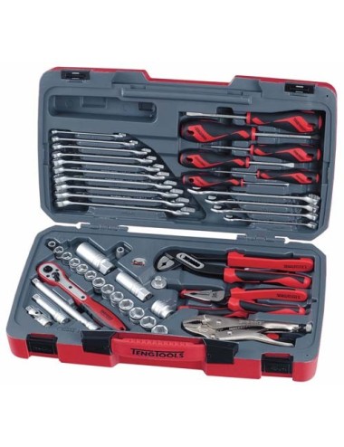 JUEGOS DE LLAVES DE VASO DE 3/8" 48 PZAS T3848