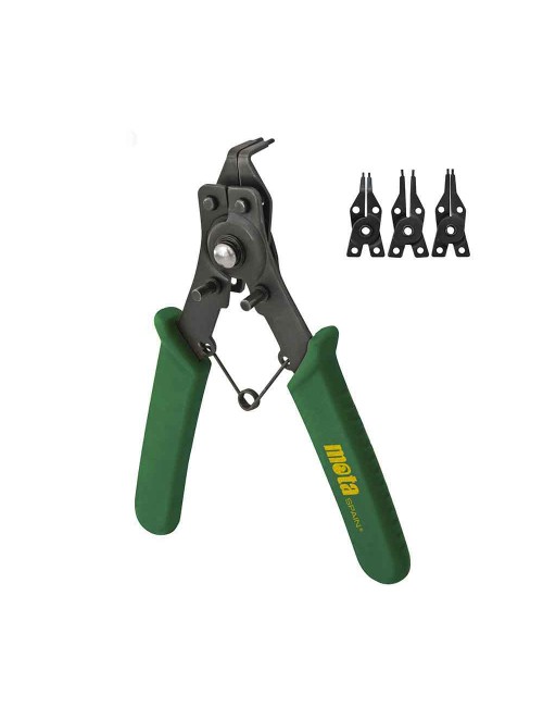 Alicates arandelas abrir/cerrar 4 en 1 180 mm