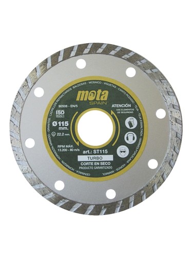 Disco diamantado turbo ø230 mm