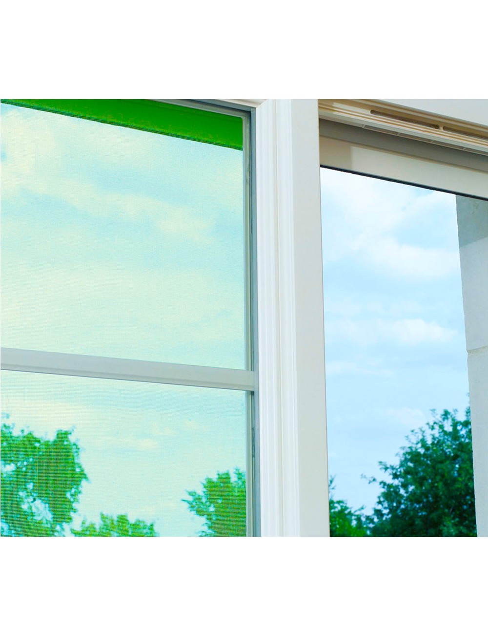 Rollo de mosquitera de color gris 0,80 x 30 m