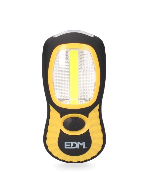 Linterna led xl work force, doble función con gancho + iman 3xaaa (pilas incluidas)