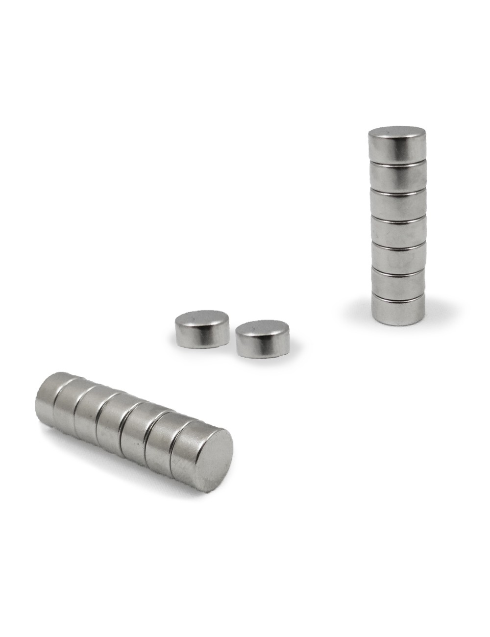 Imán de neodimio ø8 x 4 mm