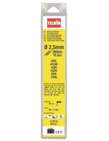 Kit electrodos basicos 3,2 mm. 8 Piezas Ã 3,2 mm