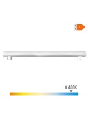 Linestra led 2 casquillos s14s 9 w 950 lm 6400 k luz fria 500 x 30 x 47 mm