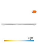 Linestra led 2 casquillos s14s 18 w 1800 lm 6400 k luz fria 1000 x 30 x 47 mm