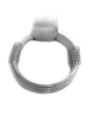 Alambre zincado n° 8, 200 gr, calibre 1,30 mm x 20 m