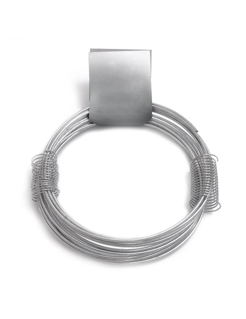 Alambre zincado n° 13, 220 gr, calibre 2,00 mm x 9 m