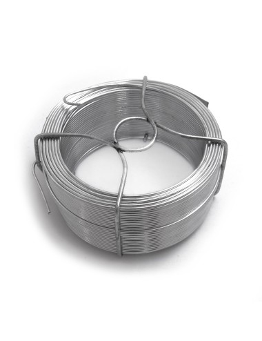 Alambre zincado n° 2, 300 gr, calibre 0,70 mm x 100 m