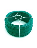 Alambre forrado verde n° 6, 240 gr, calibre 1,40 mm x 50 m
