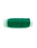Alambre forrado con bobina n° 6 verde, calibre 0,40 mm x 50 m