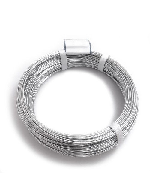 Alambre zincado n° 14, 1500 gr, calibre 2,20 mm x 50 m