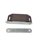 Imán para puerta marrón (2 piezas) 75 x 15 x 24 mm