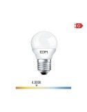 Bombilla esferica led e27 5 w 400 lm 4000 k luz dia ø4,5 x 8 cm