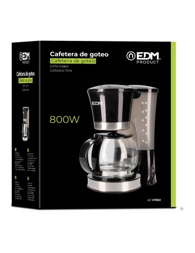 Cafetera de goteo 12 tazas 800 w
