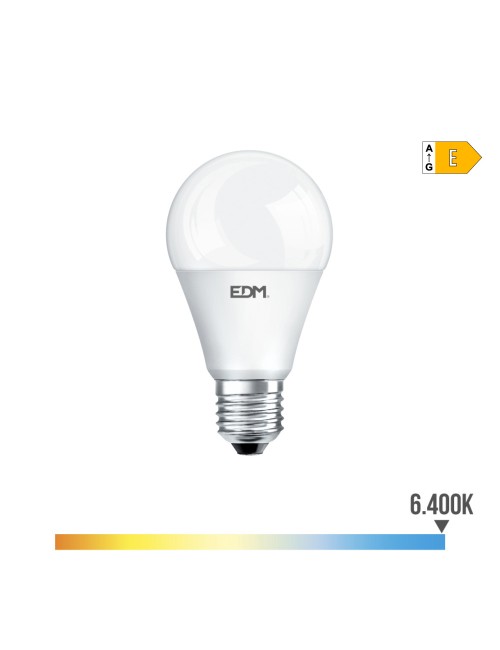 Bombilla standard led e27 20 w 2200 lm 6400 k luz fria ø6,5 x 12,4 cm
