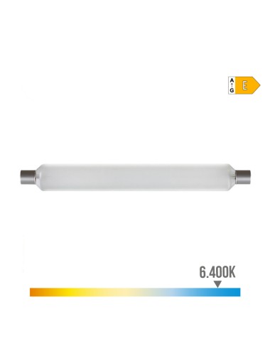 Sofito de led s19 8 w 950 lm 6400 k luz fria 310 x ø38 mm