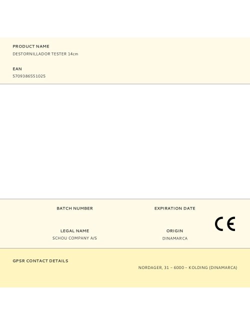 Destornillador tester 14cm