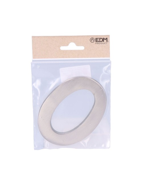 Número 0 niquel mate 10cm fijación invisible