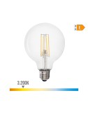 Bombilla de globo con filamento de led e27 6 w 800 lm 3200 k luz calida ø9,5 x 14 cm