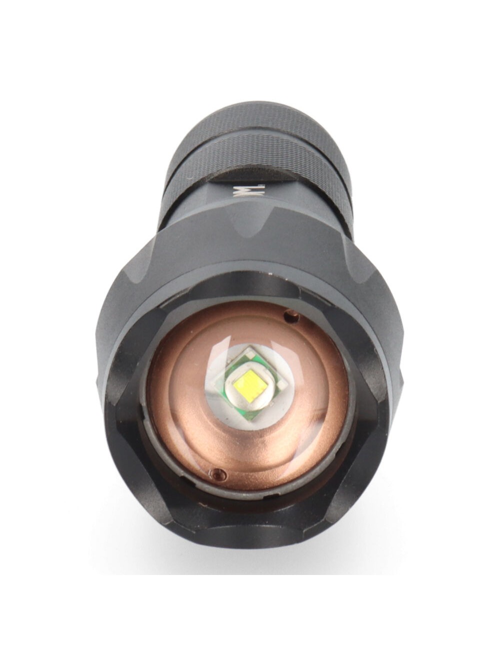 Linterna led tactical force, zoom, aluminio, 3 w 140 lm 3xaaa (incluidas)