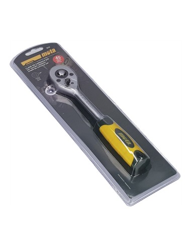 Llave de carraca encastre 3/8" 45 dientes cromo vanadio ec5 mota
