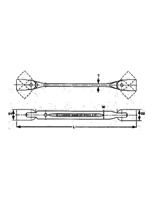 LLAVE DOBLE BOCA ARTICULADA 12X13 651213