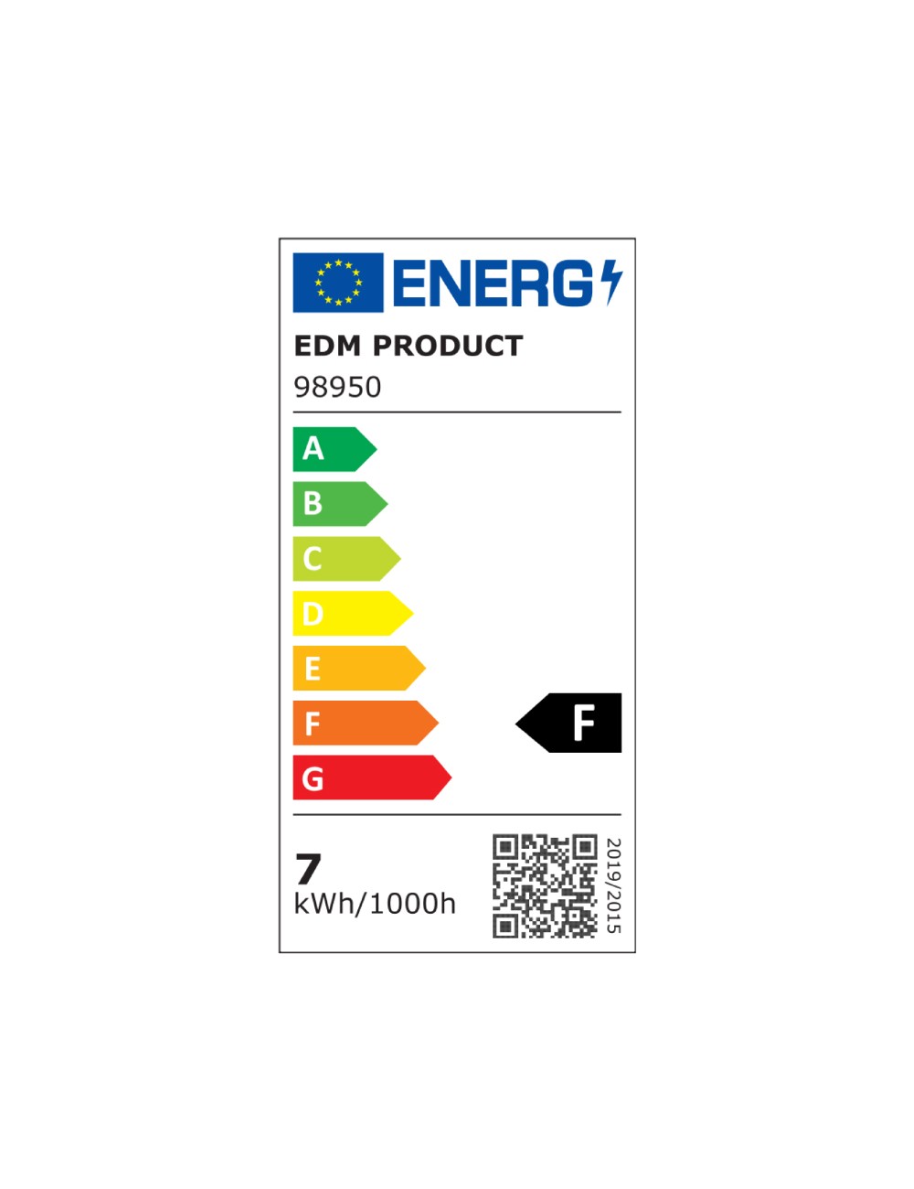 Bombilla vela led e14 7 w 600 lm 6400 k luz fria ø3,5 x 10,7 cm