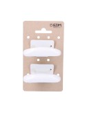 Colgador blanco 2 uds